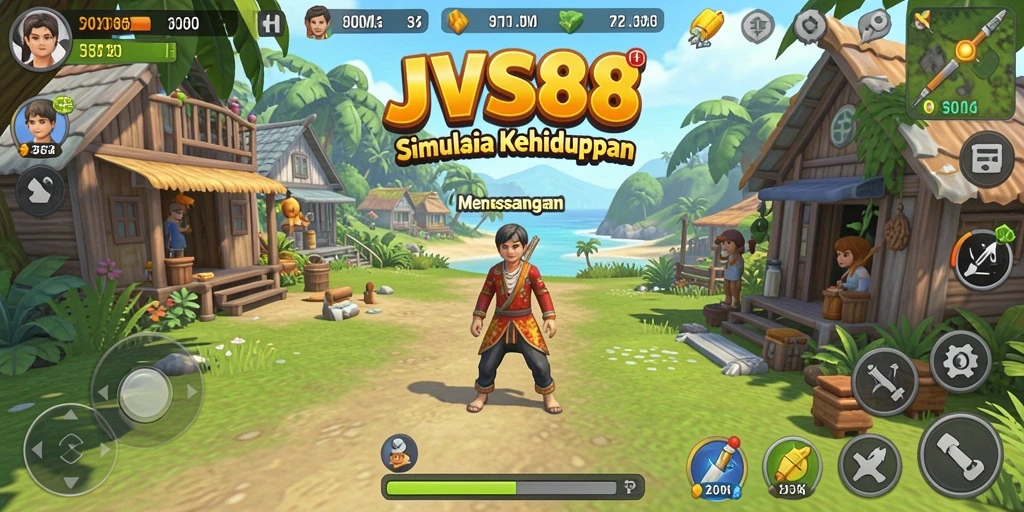Screenshot gameplay JVS88 menampilkan interaksi pemain yang seru.