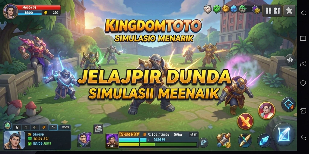 Tangkapan layar gameplay KINGDOMTOTO menampilkan kekayaan visual dan interaksi pemain.