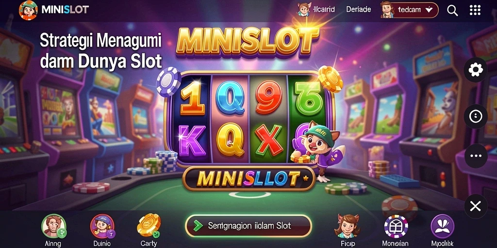 Tampilan gameplay seru dan strategi dalam MINISLOT.