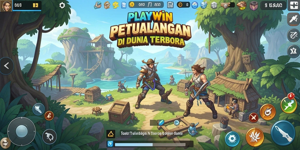 Tampilan gameplay Open World yang memikat di PLAYWIN.